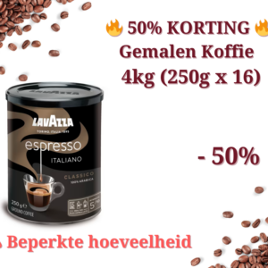 Espresso Italiano Gemalen Koffie 4kg
