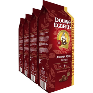 Douwe Egberts Aroma Rood Koffiebonen 4x1000 gram